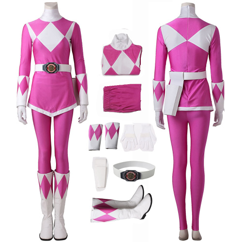 Pink Ranger Ptera Ranger Costume Power Rangers Cosplay Mei Fashion Full Set